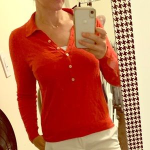 Paprika long sleeved polo